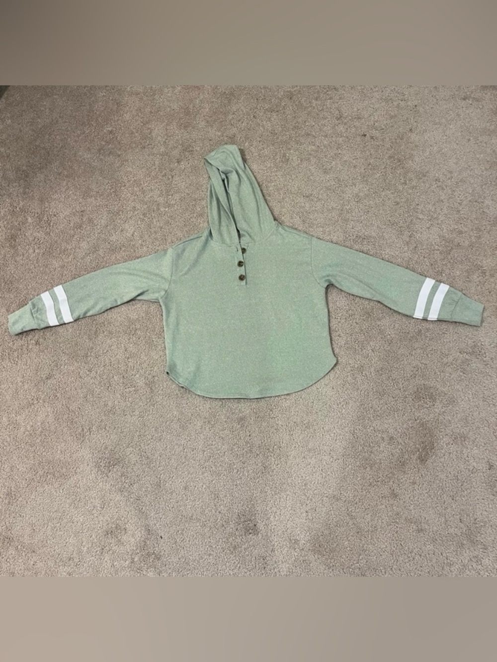 No Boundaries Long Sleeve Top with Hood